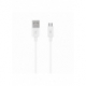 Cablu Original SAMSUNG MicroUSB - 1.5 Metri (Alb) ECB-DU4EWE BULK