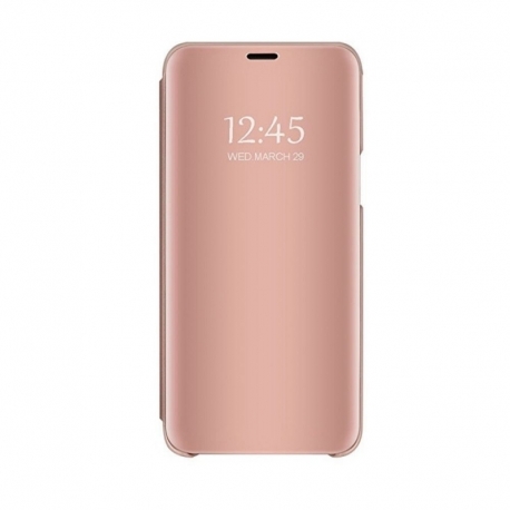 Husa XIAOMI Mi 9T \ Mi 9T Pro \ K20 \ K20 Pro - Flip Wallet Clear (Roz-Auriu) Blister