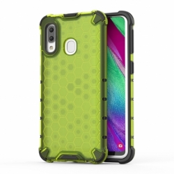 Husa SAMSUNG Galaxy A40 - Gel TPU Honeycomb Armor (Verde)