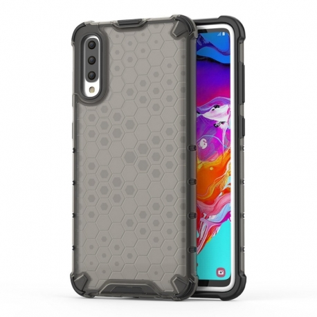 Husa SAMSUNG Galaxy A70 \ A70s - Gel TPU Honeycomb Armor (Negru)