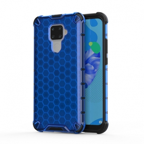 Husa HUAWEI Mate 30 Lite / Nova 5i Pro - Gel TPU Honeycomb Armor (Albastru)