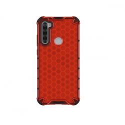 Husa XIAOMI Redmi Note 8T - Gel TPU Honeycomb Armor (Rosu)