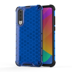 Husa XIAOMI Mi A3 / Mi CC9e - Gel TPU Honeycomb Armor (Albastru)