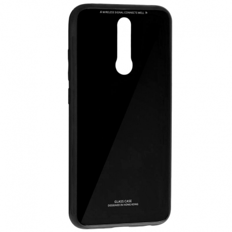 Husa XIAOMI RedMi 8 - Glass (Negru)