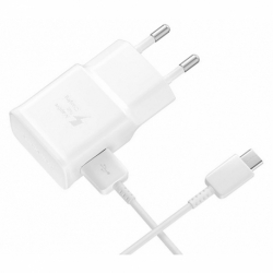 Incarcator Original 2A SAMSUNG + Cablu MicroUSB (Alb) Fast Charge EP-TA200EWE BULK