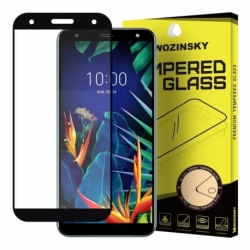 Folie de Sticla 5D Full Glue LG K40 (Negru) Case Friendly Wozinsky