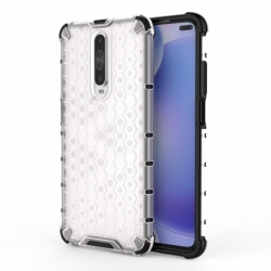 Husa XIAOMI Redmi K30 - Gel TPU Honeycomb Armor (Transparent)