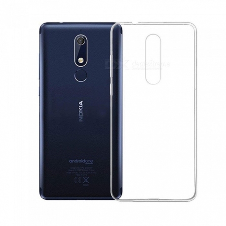 Husa NOKIA 5.1 (2018) - Ultra Slim 1mm (Transparent)