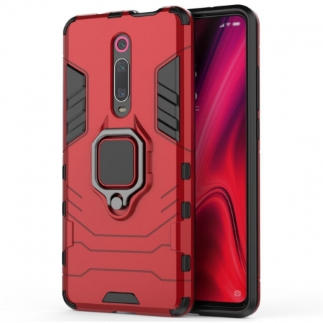 Husa XIAOMI Mi 9T \ Mi 9T Pro \ K20 \ K20 Pro - Ring Armor (Rosu)