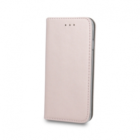 Husa SAMSUNG Galaxy A51 - Magnet Piele (Roz-Auriu)